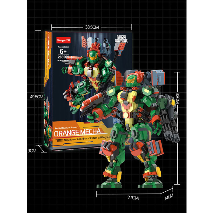 Mô hình lắp ghép - TMNT - MICHELANGELO 1 michalangelo mo hinh lap ghep 43